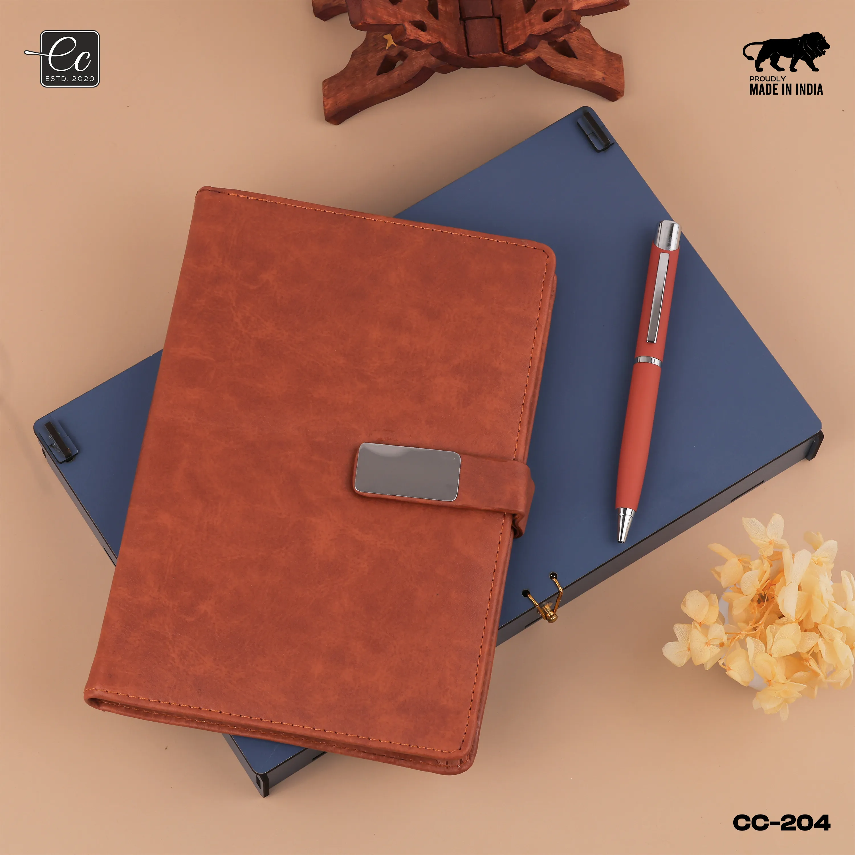 Corporate Gift Set (Personalized Diary + Pen)